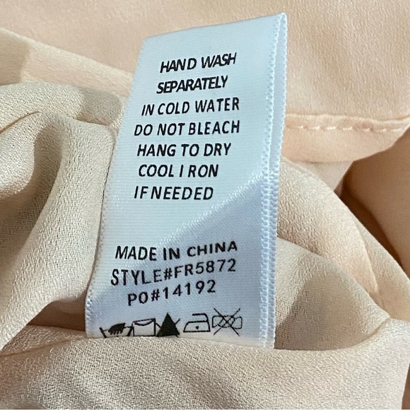 Fate The Label NWT Paisley Floral Romper Orange Patchwork Print - Picture 11 of 13